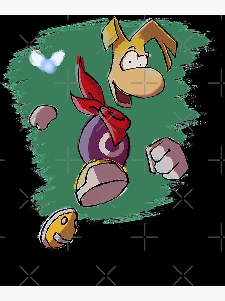 Mens Funny Rayman Full Poster - Main Image