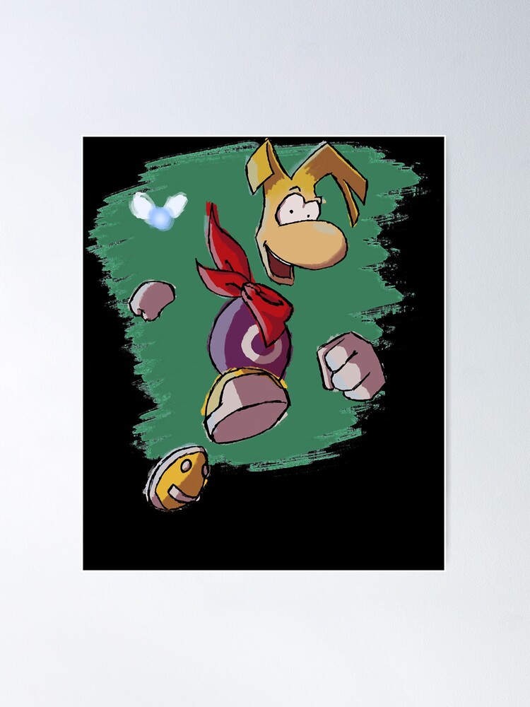 Vintage Rayman And Globox Poster for Sale by HayleyKihn2034