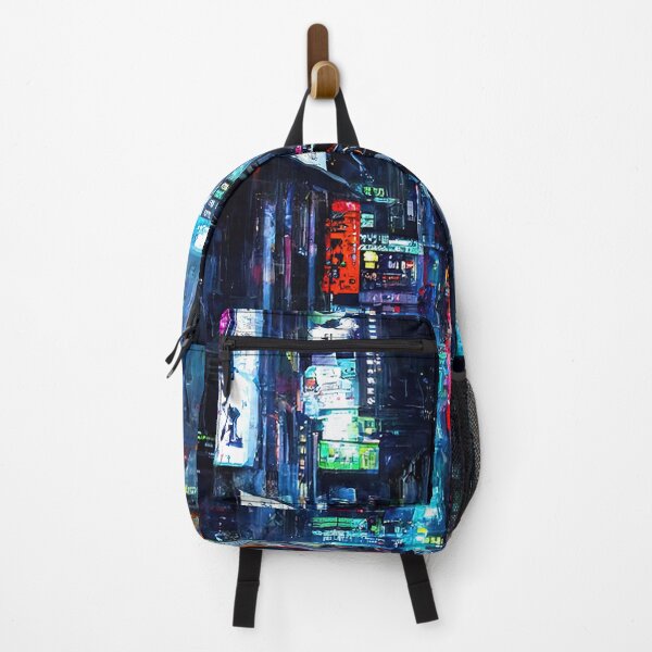 Item preview, Streets of Neo-Tokyo designed and sold by AM FineArtPrints.