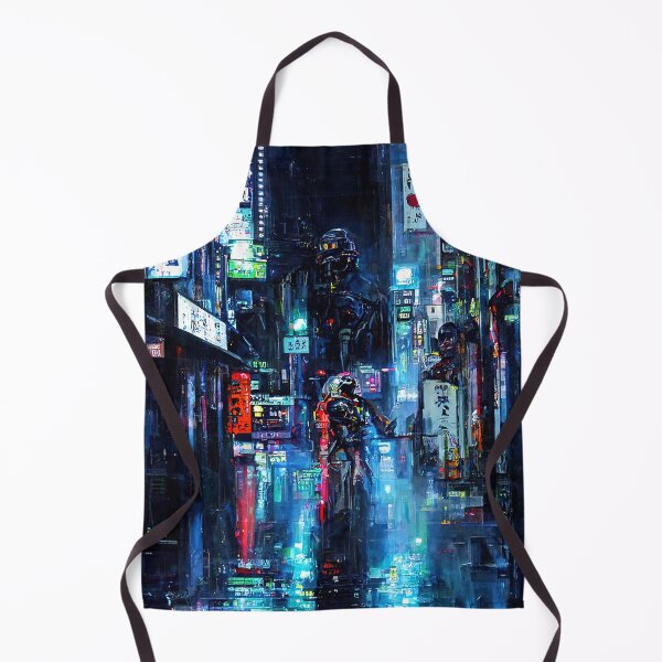 Item preview, Streets of Neo-Tokyo designed and sold by AM FineArtPrints.