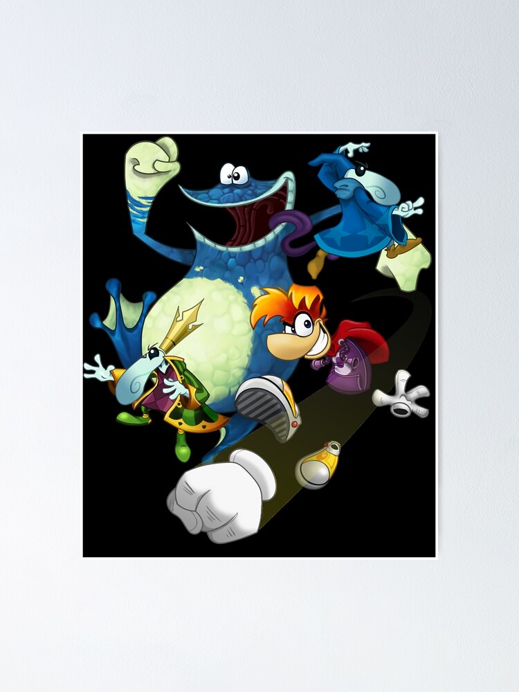 Vintage Rayman And Globox Poster for Sale by HayleyKihn2034