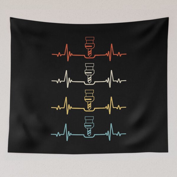 Item preview, Cnc Machinist Metalworker Machining Heartbeat designed and sold by ShopTheStyle.