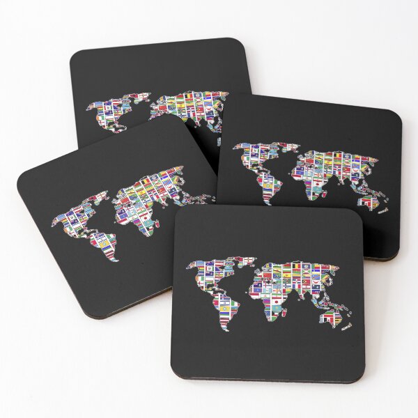 Item preview, Travel International Flags Travelling World Map designed and sold by bestshirtdesign.