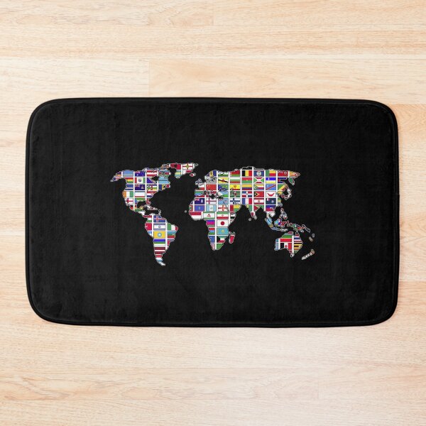 Item preview, Travel International Flags Travelling World Map designed and sold by bestshirtdesign.