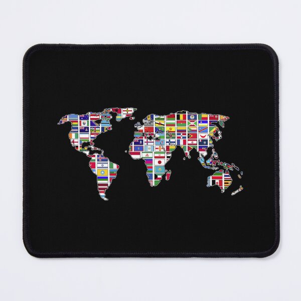 Item preview, Travel International Flags Travelling World Map designed and sold by bestshirtdesign.