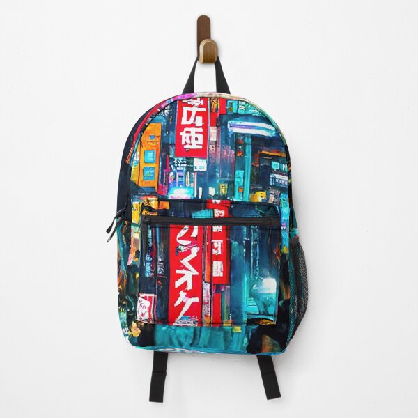 Item preview, Streets of Tokyo at night designed and sold by AM FineArtPrints.