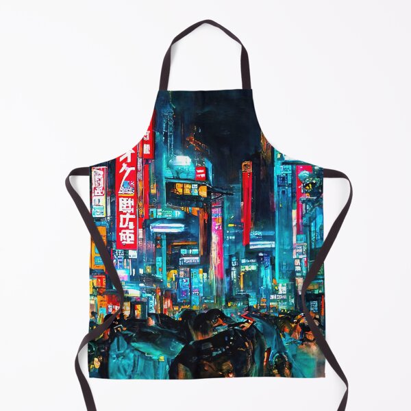 Item preview, Streets of Tokyo at night designed and sold by AM FineArtPrints.