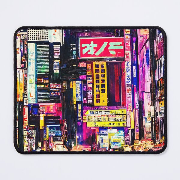 Item preview, Streets of Tokyo at night designed and sold by AM FineArtPrints.