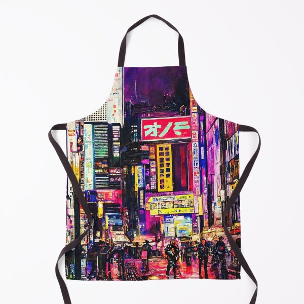 Item preview, Streets of Tokyo at night designed and sold by AM FineArtPrints.