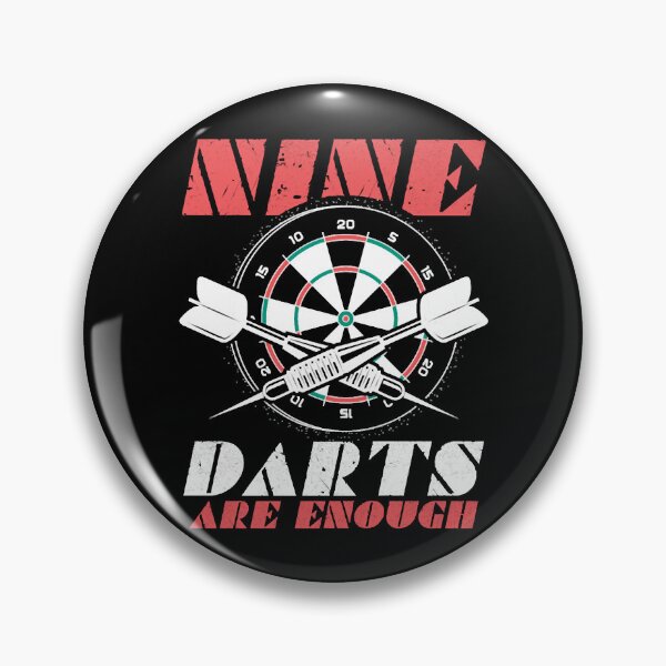 Item preview, Nine Darts Dart Arrow Dart Player Gift designed and sold by RechelValatine.
