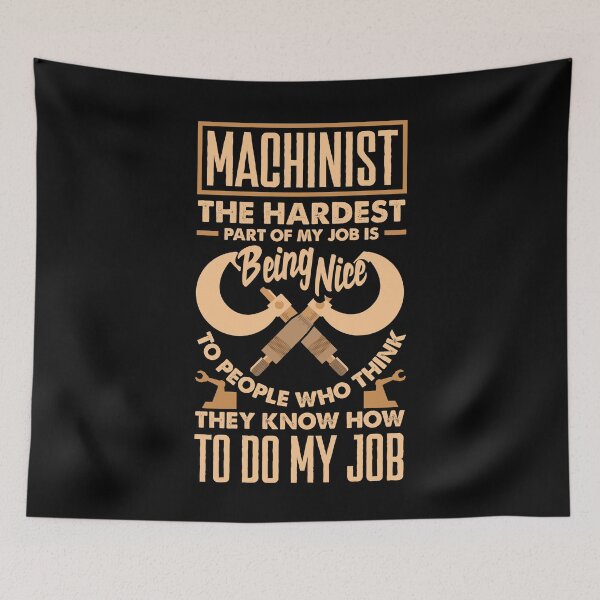 Item preview, Cnc Machinist Metalworker Machining The Hardest Part Funny designed and sold by ShopTheStyle.