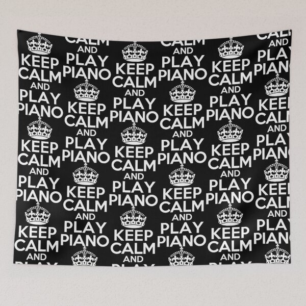Item preview, Keep Calm and Play Piano designed and sold by mebyme.