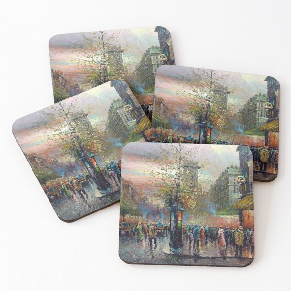 Item preview, Vibrant Evening Gathering in the City designed and sold by SweetMySpot.