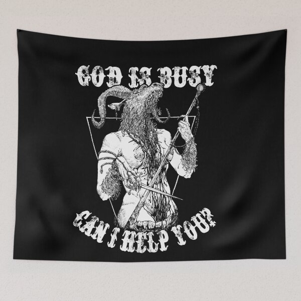 Item preview, God is busy designed and sold by JoyceGray.