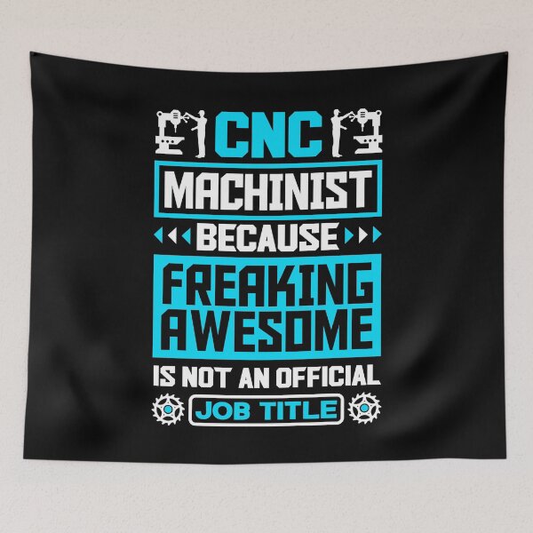 Item preview, Cnc Machinist Metalworker Machining Job Title Funny designed and sold by ShopTheStyle.
