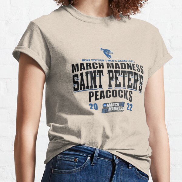 Saint Peters T Shirt Saint Peters Mascot Head - ONLINE ONLY: Saint Peter's  University