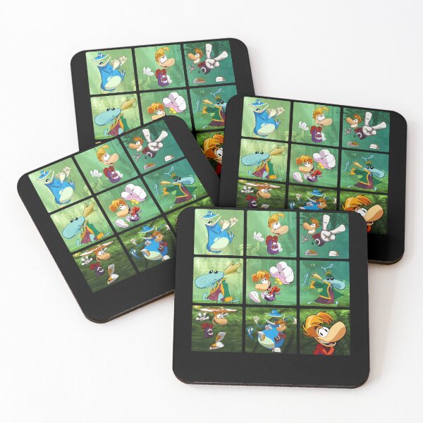 Item preview, Retro Rayman Characters Squares designed and sold by HayleyKihn2034.