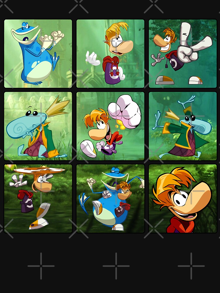 Vintage Rayman And Globox Poster for Sale by HayleyKihn2034