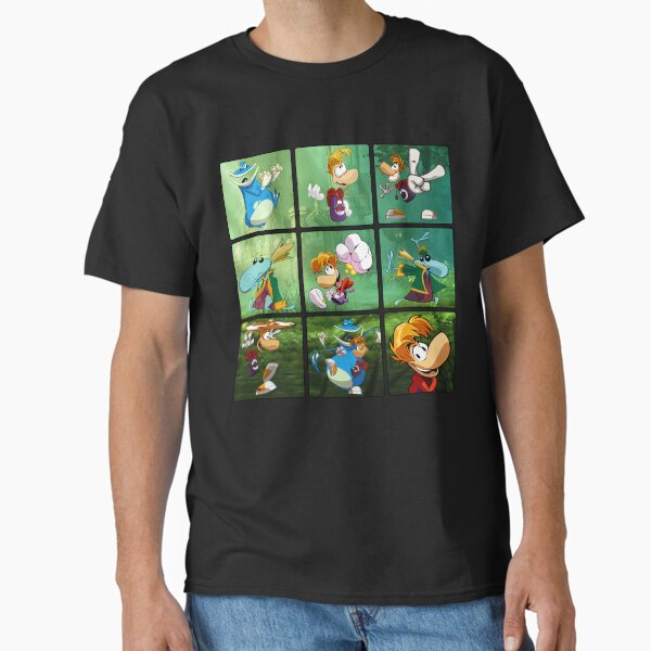 Item preview, Retro Rayman Characters Squares designed and sold by HayleyKihn2034.
