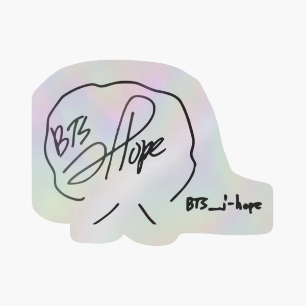 BTS Hoseok signature