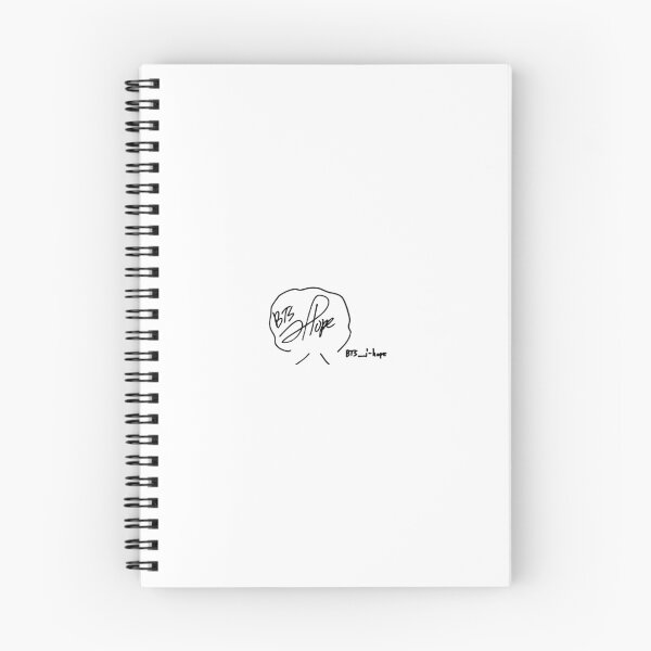 Item preview, BTS Hoseok signature designed and sold by Lunarxci.