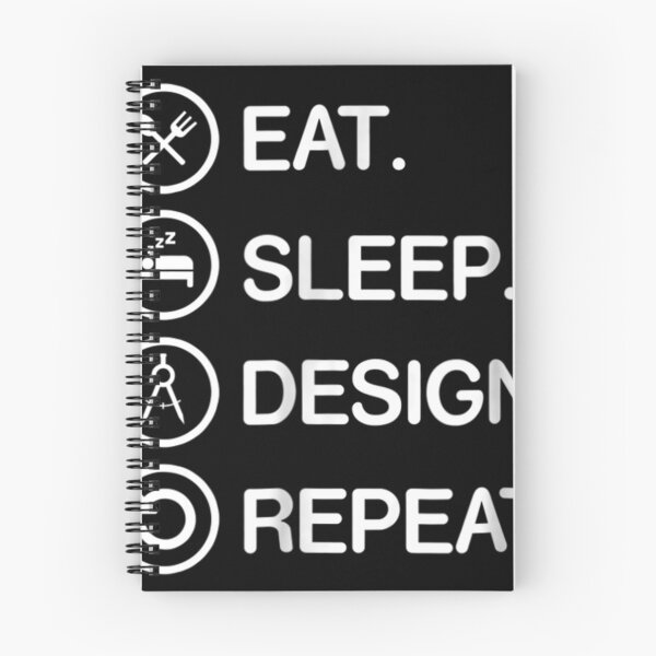 Item preview, Eat Sleep Design Repeat Funny Architect Architecture designed and sold by laurateam.