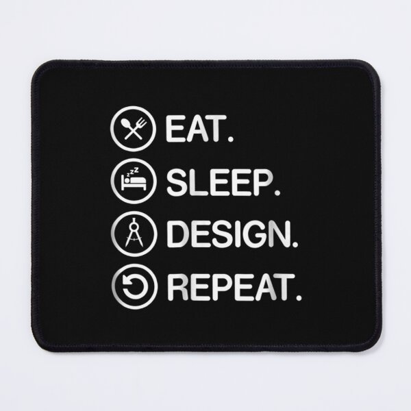 Item preview, Eat Sleep Design Repeat Funny Architect Architecture designed and sold by laurateam.