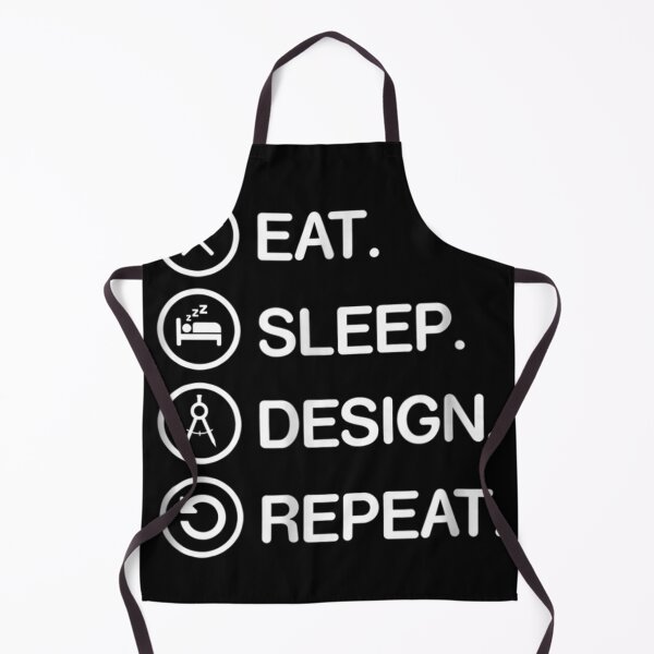 Item preview, Eat Sleep Design Repeat Funny Architect Architecture designed and sold by laurateam.