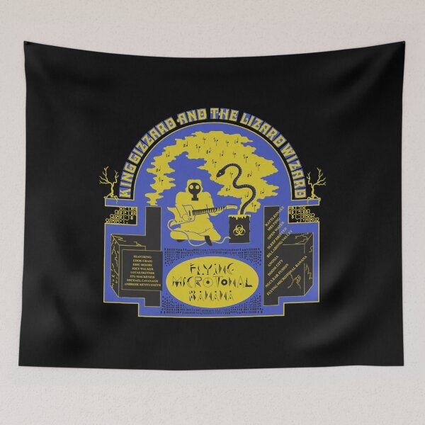 Item preview, King Gizzard - Flying Microtonal Banana designed and sold by RechelValatine.
