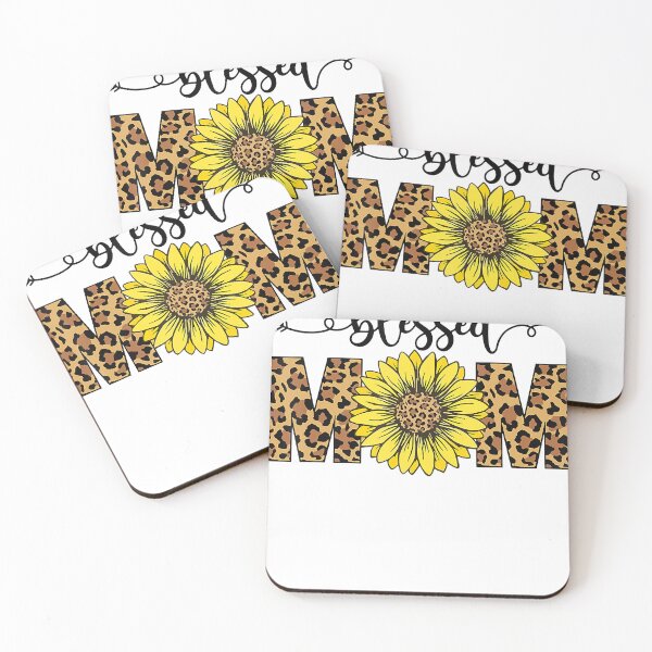 Artikelvorschau, Gesegnete Mama Mama Leopard Sonnenblume Muttertag entworfen und verkauft von AaronWeedo.