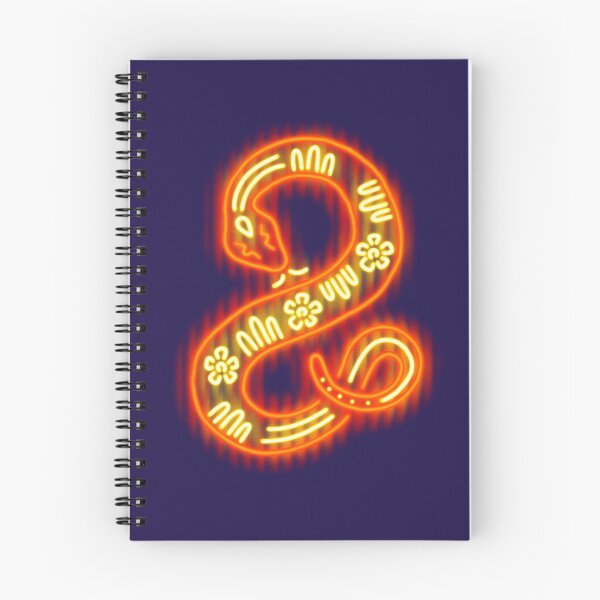 Aperçu de l'œuvre Serpent néon créée et vendue par SunkissedBlue.