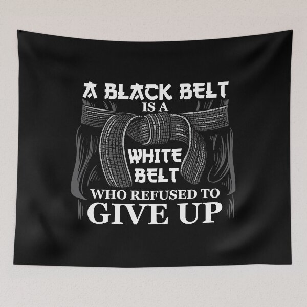 Item preview, Martian arts a black belt is a white belt karate designed and sold by RechelValatine.