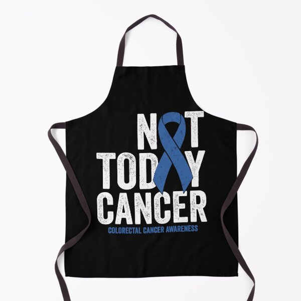 Item preview, Not Today Cancer Colorectal Cancer Blue Awareness designed and sold by RechelValatine.