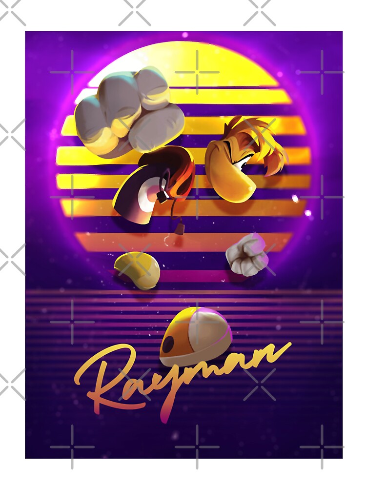 Vintage Rayman And Globox Poster for Sale by HayleyKihn2034