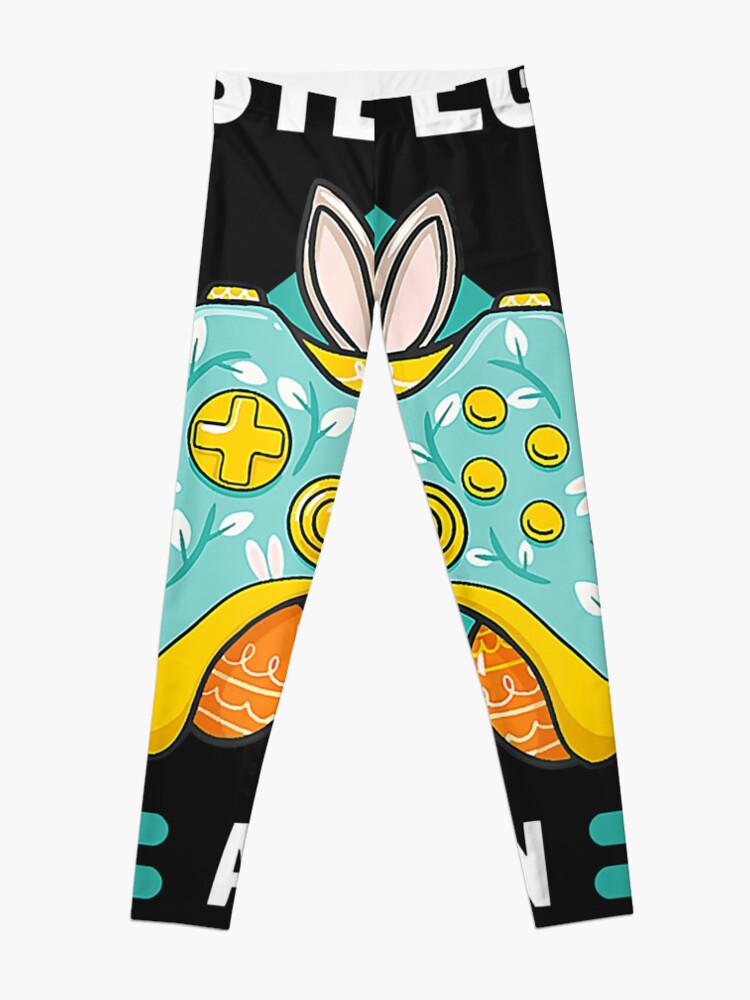 Disover Funny Gaming Saying Favourite Easter Eggs Gamer Easter Bunny Leggings