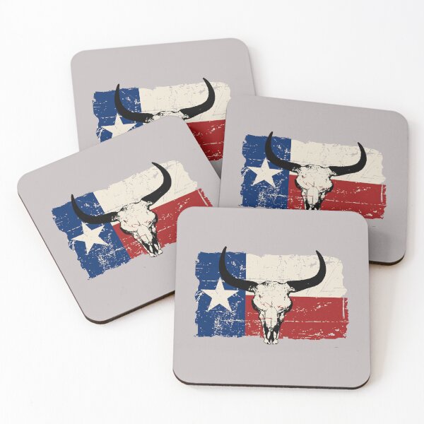 Item preview, Texas Bull Flag - Vintage Look designed and sold by RechelValatine.
