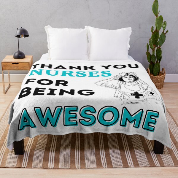 Item preview, Thank You Nurses for Being Awesome Design designed and sold by CreativNode.