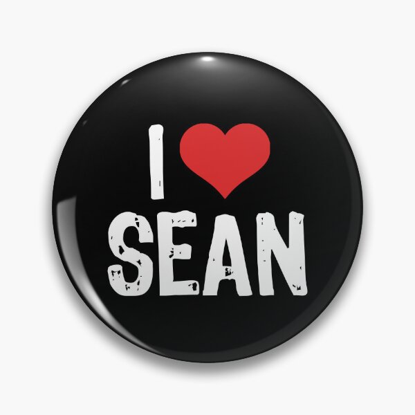Item preview, I Love Sean designed and sold by The "I Love Everything" Shop.