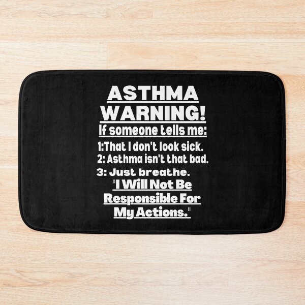 Item preview, Asthma warrior, Asthma quote, Asthma awareness, Bronchial asthma, Asthma fighter, Asthma survivor, Asthma Gift designed and sold by ILLTOOCHILL.