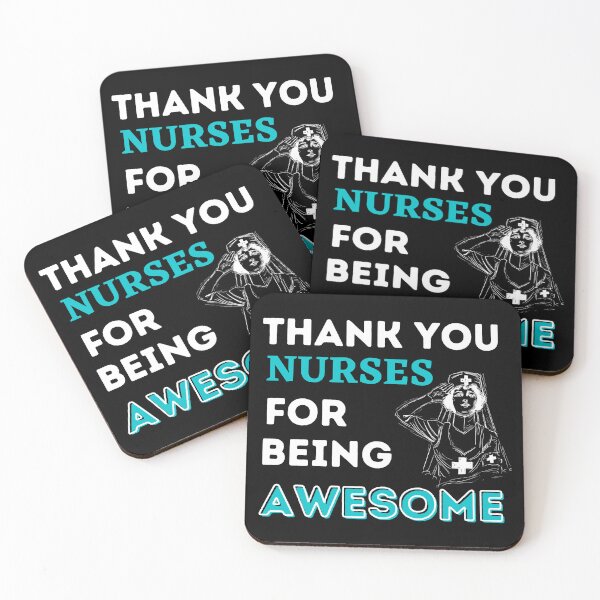 Item preview, Thank You Nurses for Being Awesome Design  designed and sold by CreativNode.