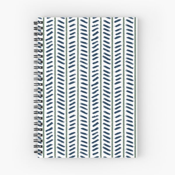 Item preview, Chevron pintado azul marino y verde salvia designed and sold by hellcom.