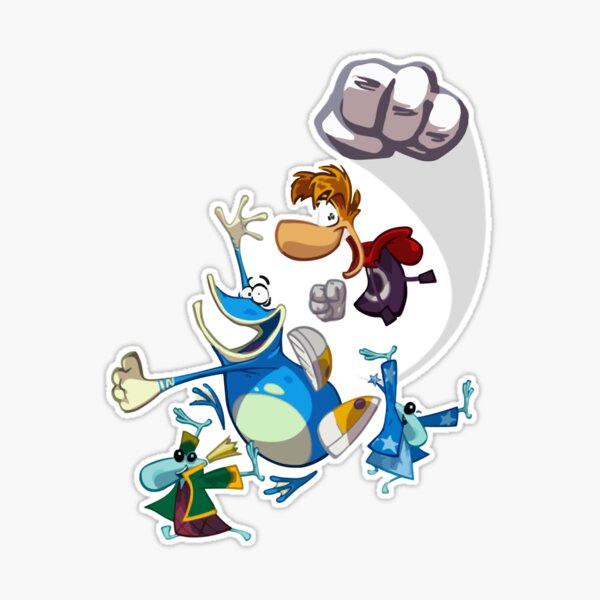 Rayman Legends Origins Adventures Great Escape Sticker for Sale by Zphal