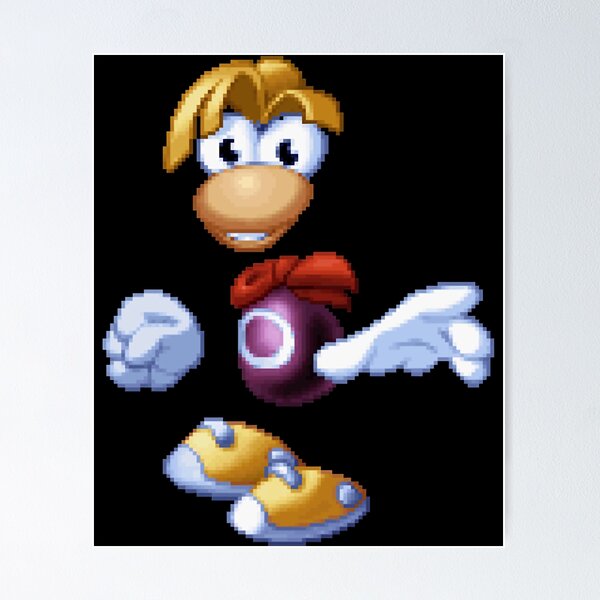 Vintage Rayman And Globox Poster for Sale by HayleyKihn2034