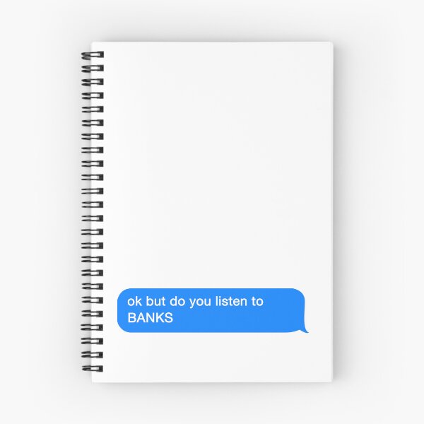 Item preview, ok but do you listen to BANKS designed and sold by MismatchMedley.