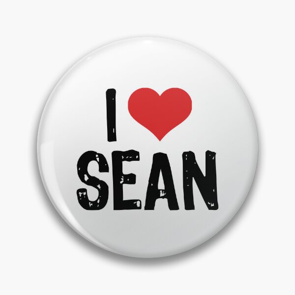 Item preview, I Love Sean designed and sold by The "I Love Everything" Shop.