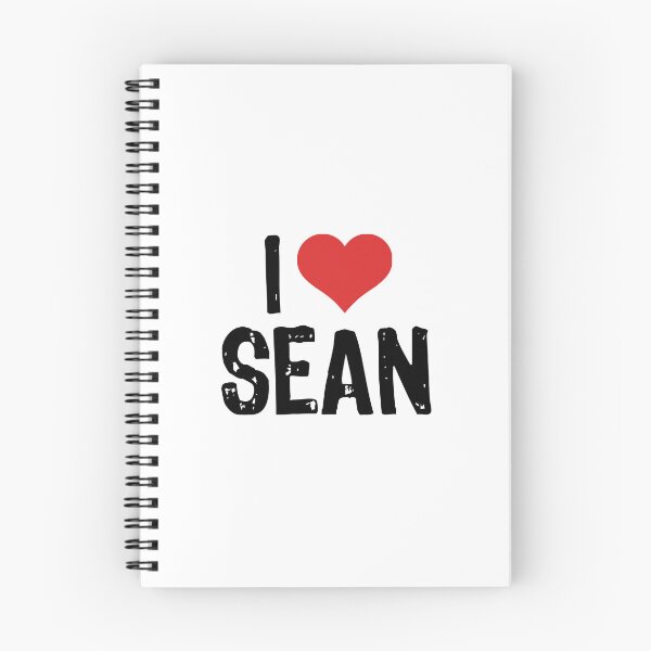 Item preview, I Love Sean designed and sold by The "I Love Everything" Shop.