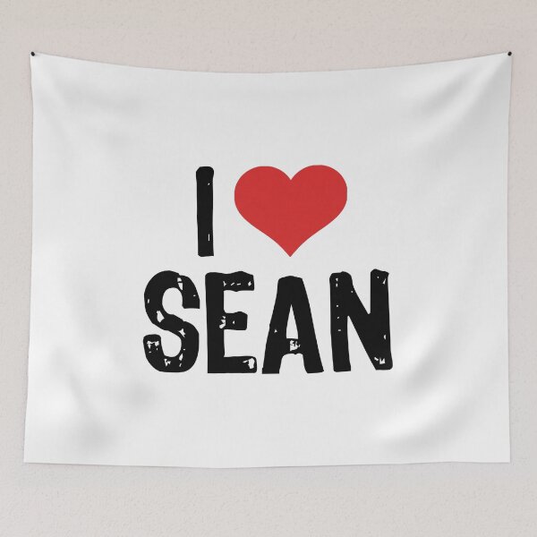 Item preview, I Love Sean designed and sold by The "I Love Everything" Shop.