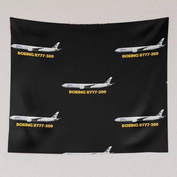 Item preview, Boeing B777-300 - Cathay Pacific Airways OneWorld Colours  designed and sold by ReginaJone9995.