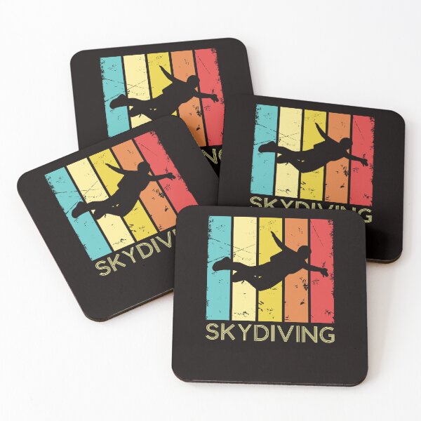 Artikelvorschau, Vintages Fallschirmspringen Retro Fallschirmspringer-Fallschirmspringer-Fallschirmspringen entworfen und verkauft von TomGiantDesigns.