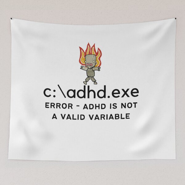 Item preview, C:\ADHD.exe - Error - ADHD is not a valid variable designed and sold by TheBerriesADHD.
